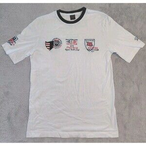 Vintage Paul And Shark T-Shirt South Sea Yacht Club Miami South Beach Size Large